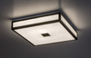 Plafond LED stropní světlo 18W 1350lm 4000K černá IP44 Vintage Zoya Rabalux