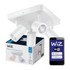 Stropní svítidlo LED SPOT 4x 5W WHITE + RGB SMART WiFi WiZ