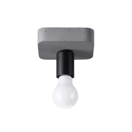 Stropní svítidlo TAVO 1 E27 Industrial grey SOLLUX