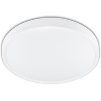 Stropní svítidlo LED pro koupelnu s povrchovou montáží 19W 4000K IP44 se senzorem pohybu ZOE LX White 30cm