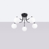 Stropní závěsné svítidlo 5x G9 černá bílá Astral French Sky SL.1663 Sollux