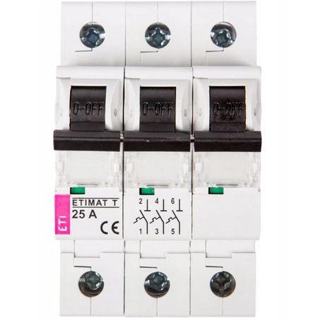 Omezovač výkonu Jistič ETIMAT T 3P 25A