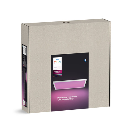 LED panel Stropní svítidlo pro povrchovou montáž 60x60 cm 60W 4150lm IP20 Bílá a barevná Ambiance RGB + TW White Smart SMART Zigbee Bluetooth Surimu Philips HUE