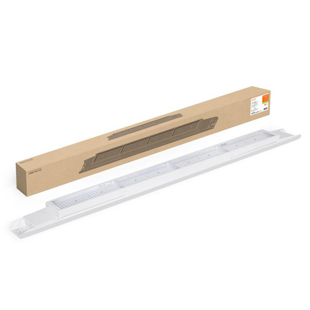 LED panel Lineární páskové svítidlo 73W 11680lm 4000K Neutrální Povrchová montáž Zavěšené bílé 150x10cm Low Bay Flex Ledvance