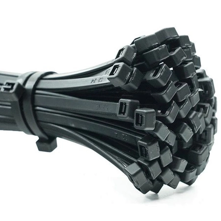 Silný stahovací pásek 3.6x150mm černý 100 kusů ECOLIGHT