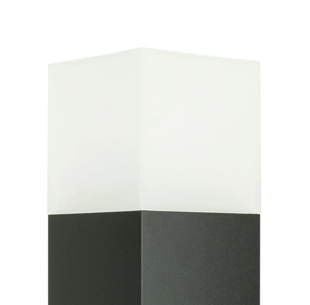 Venkovní stojící zahradní lampa Cube Max CB-MAX 700 BL E27 70cm Su-Ma