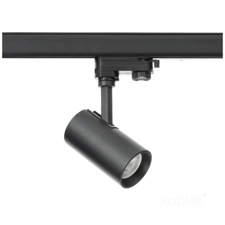 GU10 3okruhové kolejnicové bodové svítidlo černé Nextrack Kobi
