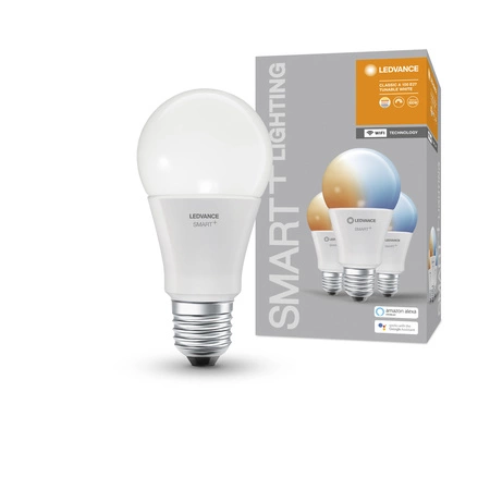 3x LED žárovka E27 A75 14W 1521lm CCT LEDVANCE SMART+ WiFi Stmívatelné
