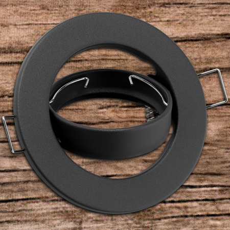 Kruhové halogenové svítidlo pod omítku AURELI Graphite sheet MR16 GU10 LUMILED