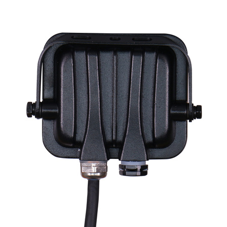 LED reflektor 10W 750lm 4000lm neutrální 120° černý IP65 mléčný Sanico Goldlux