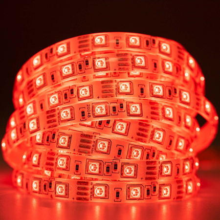 LED pásek 12V, 720W 3000LED 5050 RGB IP33 10mm 50m LUMILED