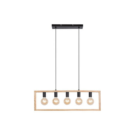 Stropní závěsné svítidlo Rabalux E27 Black Scandinavian Indigo