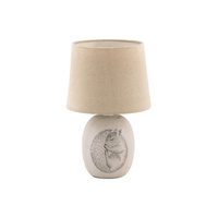 E14 Hnědá Vintage Dorka 4605 Rabalux Stolní lampa na noční stolek