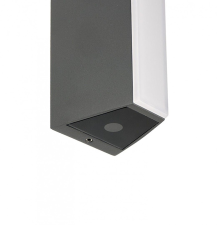 Venkovní zahradní fasádní lampa LED plechová M1401 DG 700lm 4000K Neutrální bila Su-Ma