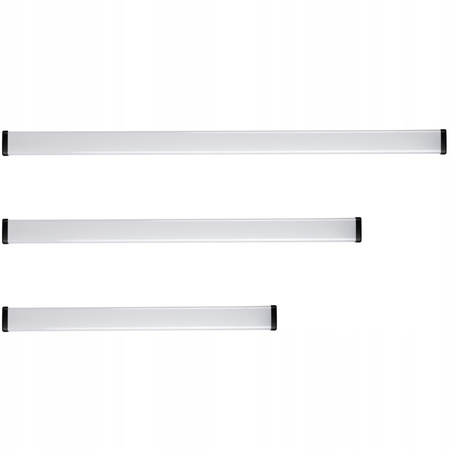 LED nástěnné stropní svítidlo 23W 2750lm 4000K Neutral Rectangular Black IP44 Akvo Kanlux