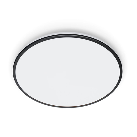 LED stropní podhled Povrchová montáž 21W WHITE + RGB Black SMART WiFi WiZ