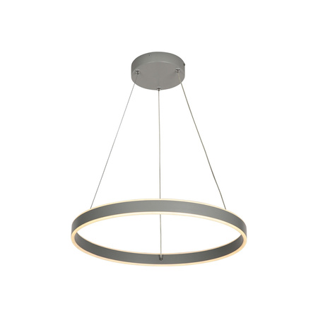 LED stropní závěsné svítidlo 36W 1800lm 3000-6000K CCT Pilot stmívatelné šedé minimalistické Othello Rabalux