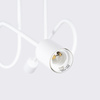 Stropní svítidlo Lustr Spider Pendant 2x E27 White Loop Crimson SL.1471 Sollux