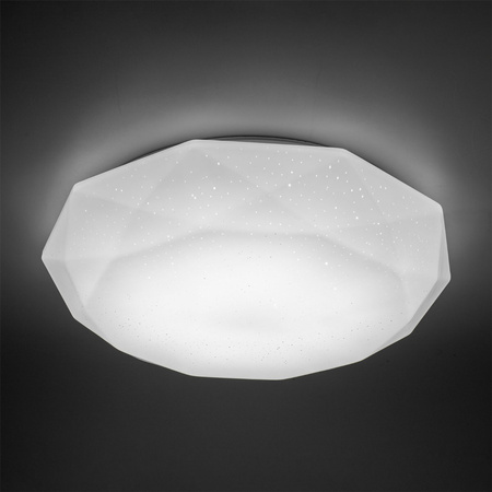 Stropní LED svítidlo Stropní svítidlo DIAMOND 72W 4680lm 51cm Vito + dálkový ovladač 3000K-6400K