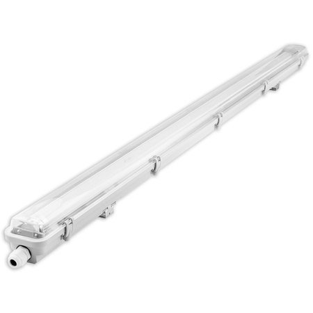 Hermetické LED svítidlo 1x 36W 120cm transparentní IP65