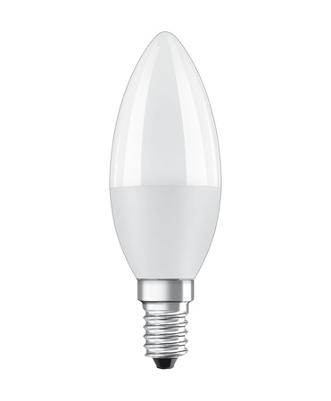 LED žárovka E14 B35 7W = 60W 806lm 3000K Teplá bílá 220° OSRAM HODNOTA