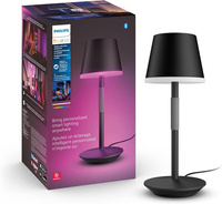 GO PORTBALE LED stolní lampa černá EU/UK 6W CCT RGB PHILIPS HUE Bluetooth Zigbee