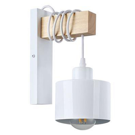 Spot E27 White Brown Elza Masterled Závěsné nástěnné svítidlo