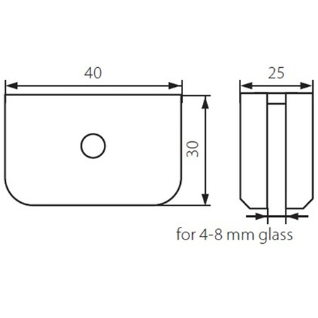 Dekorativní LED nábytkové svítidlo ZAFIRAS LED WW