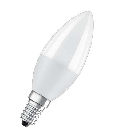 LED žárovka E14 B35 7W = 60W 806lm 3000K Teplá bílá 220° OSRAM HODNOTA