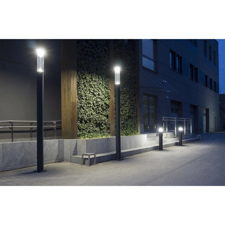 Venkovní lampa LED Lucerna Zahradní sloupek BAREL MAX 300cm 30W 4000K IP65 Su-Ma