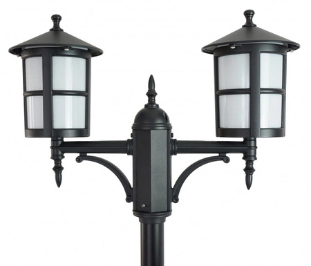 Venkovní zahradní lampa LANTERN E27 CORDOBA II OGMWN 2 TD 180-280cm černá Su-Ma