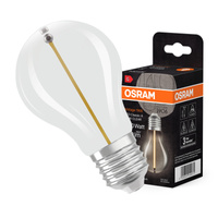 Dekorativní LED žárovka A60 E27 1,8W = 10W 100lm 2700K teplé 320° vlákno Vintage 1906 Osram