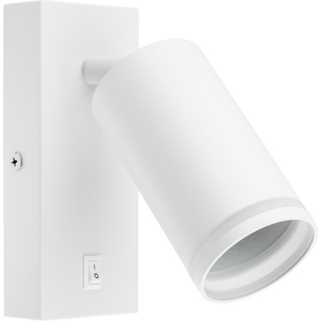 Nástěnné svítidlo GU10 RING s bílým vypínačem