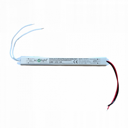 Modulární napájecí zdroj pro LED pásky Constant Voltage Ultra SLIM 2A 24W Ecolight