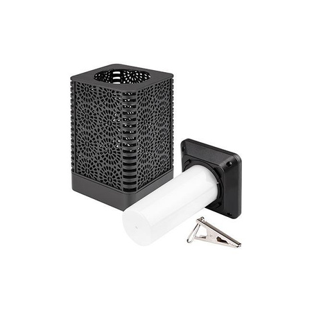 Zahradní lucerna LED Solar Decorative Flame Square 17cm