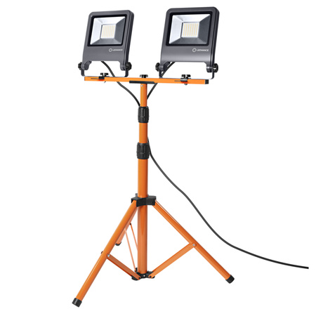 Reflektor LED 2x50W 4500lm 4000K IP65 na stojanu LEDVANCE PRACOVNÍ SVÍTIDLO TRIPOD Pracovní přenosný