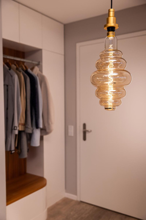 Dekorativní LED žárovka E27 NEST 4.8W = 33W 360lm 2200K Teplá bílá 320° vlákno stmívatelné OSRAM Vintage 1906