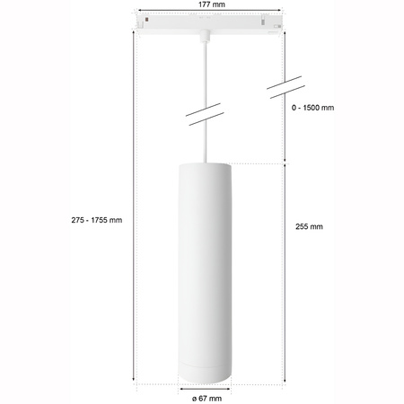 LED Perifo White 5,2W CCT RGB Philips HUE Bluetooth závěsné stropní světlo