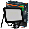 LED reflektor Halogenový venkovní reflektor 50W 6500K 4500lm IP65 se senzorem pohybu a soumraku SENSOR FLOODLIGHT LUX OSRAM