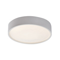 Plafond LED stropní svítidlo Povrchová montáž 19W s pohybovým a soumrakovým senzorem Bílá Moderní Larcia Rabalux