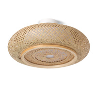 Bambusová dekorativní závěsná lampa E27 Boho Buli Kobi