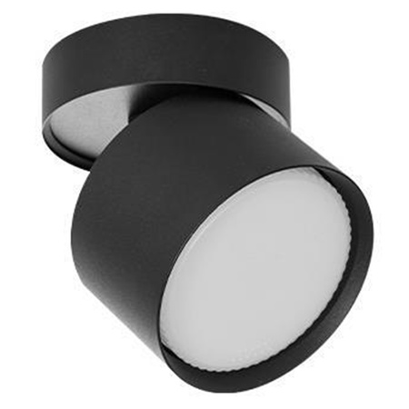 Halogenový reflektorový bodový reflektor GX53 Round Black Apilo Masterled pro povrchovou montáž