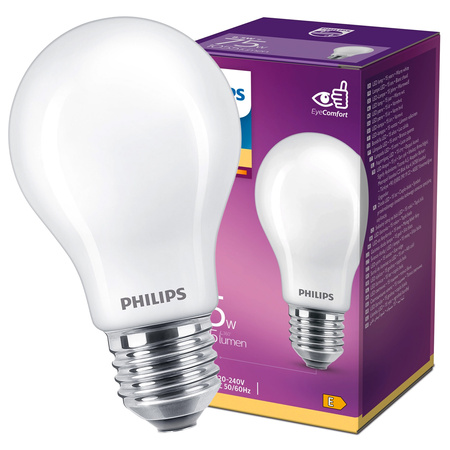LED žárovka E27 A60 8.5W = 75W 1055lm 2700K Teplá bílá 300° PHILIPS