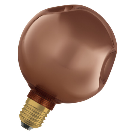 LED žárovka E27 Sphere 3,5W 300lm 2700K teplá bílá Decorative Pink ELECTRO GLASS SMALL Osram