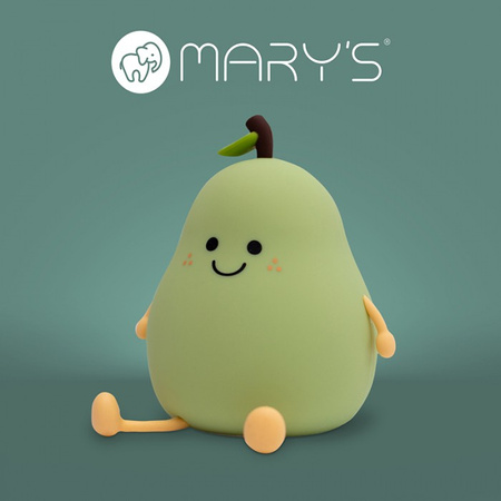 Dětské noční LED světlo 1W 6000K se studená bílám dobíjením 1200mAh zelené MARY'S GRUSH