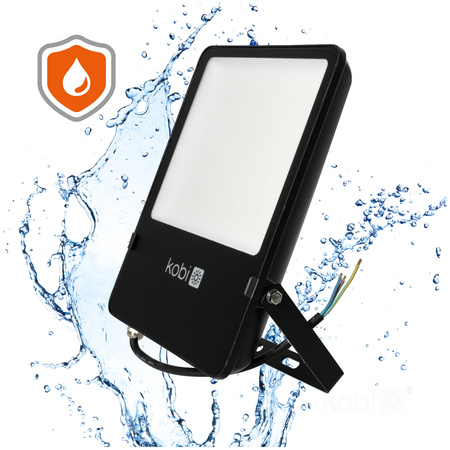 Venkovní LED reflektor Garden 100W 13000lm 4000K Neutral 120° IP65 IK06 Black Seul Kobi