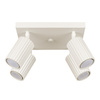 Bodové reflektorové stropní svítidlo Tuba 4x GU10 Beige Carbon Deep Space SL.1602 Sollux