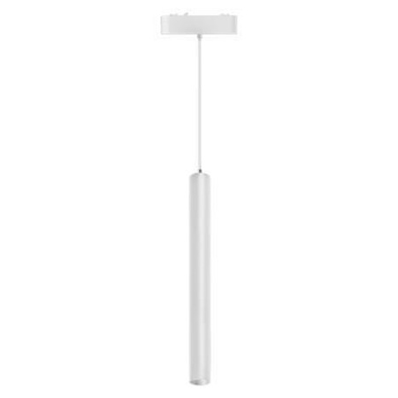 Závěsná LED lampa pro magnetickou dráhu 7W 700lm 4000K Neutral CRI90 36° 48V White Luxo Masterled