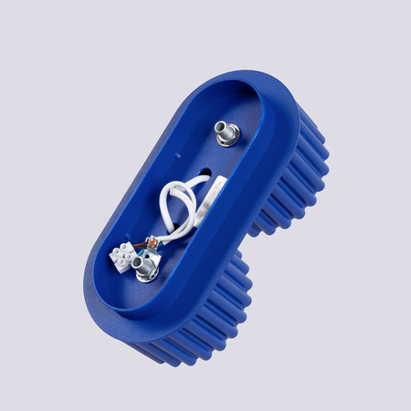 Svítidlo pro povrchovou montáž 2x GX53 Aluminium Blue Ultramarine Aura Deep Space SL.1813 Sollux