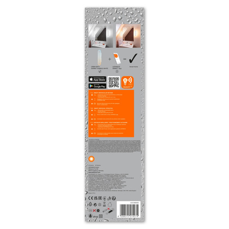 LED koupelnové zrcadlové svítidlo ORBIS Vana 13W 1200lm Teplá bílá-Studená bílá 30cm SMART+ WiFi LEDVANCE